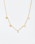 Personalized Gold Name Necklace - Dainty Letter Chain - Custom Jewelry Gift - 925k Sterling Silver