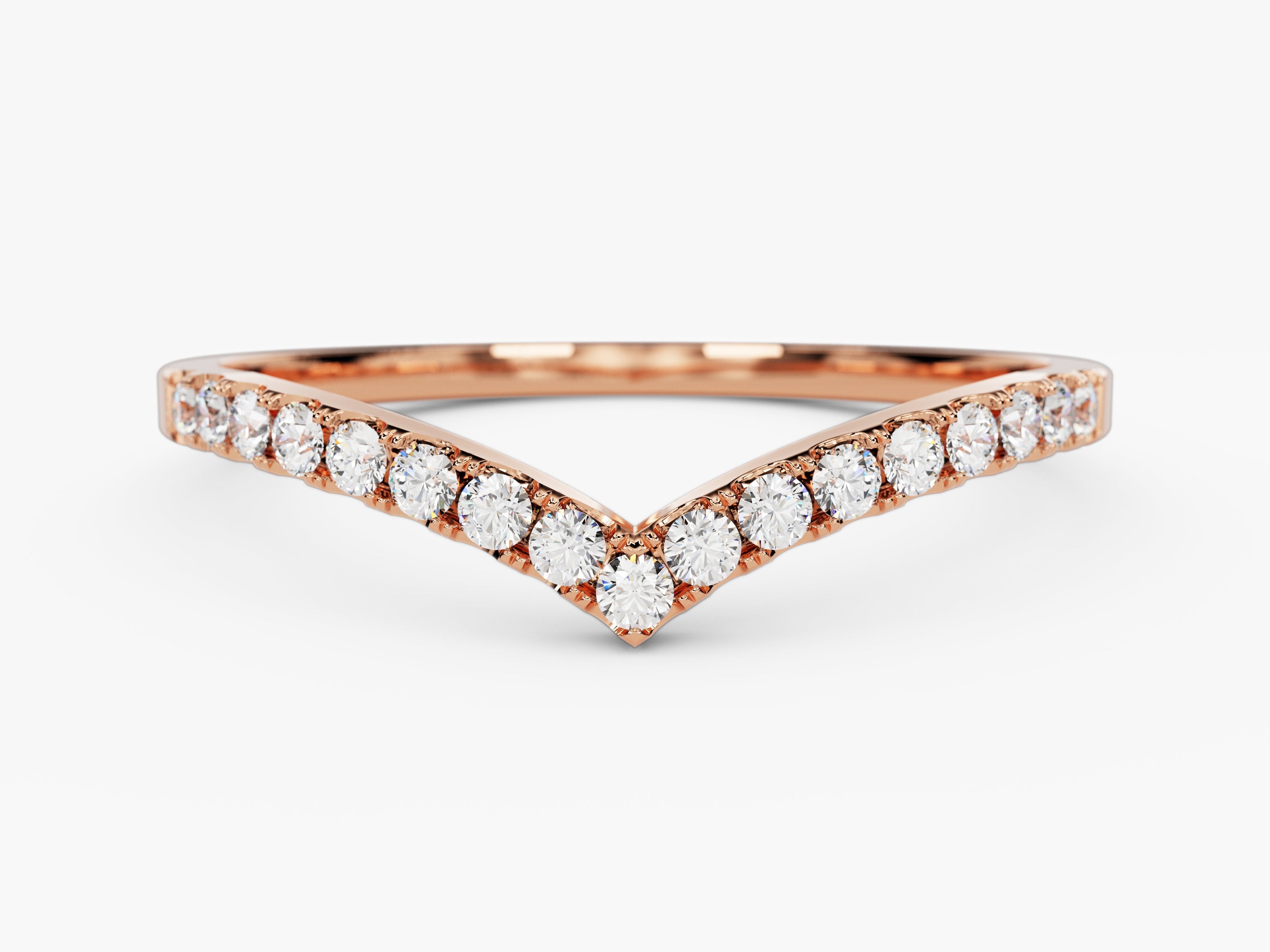 Chevron Wedding Band
