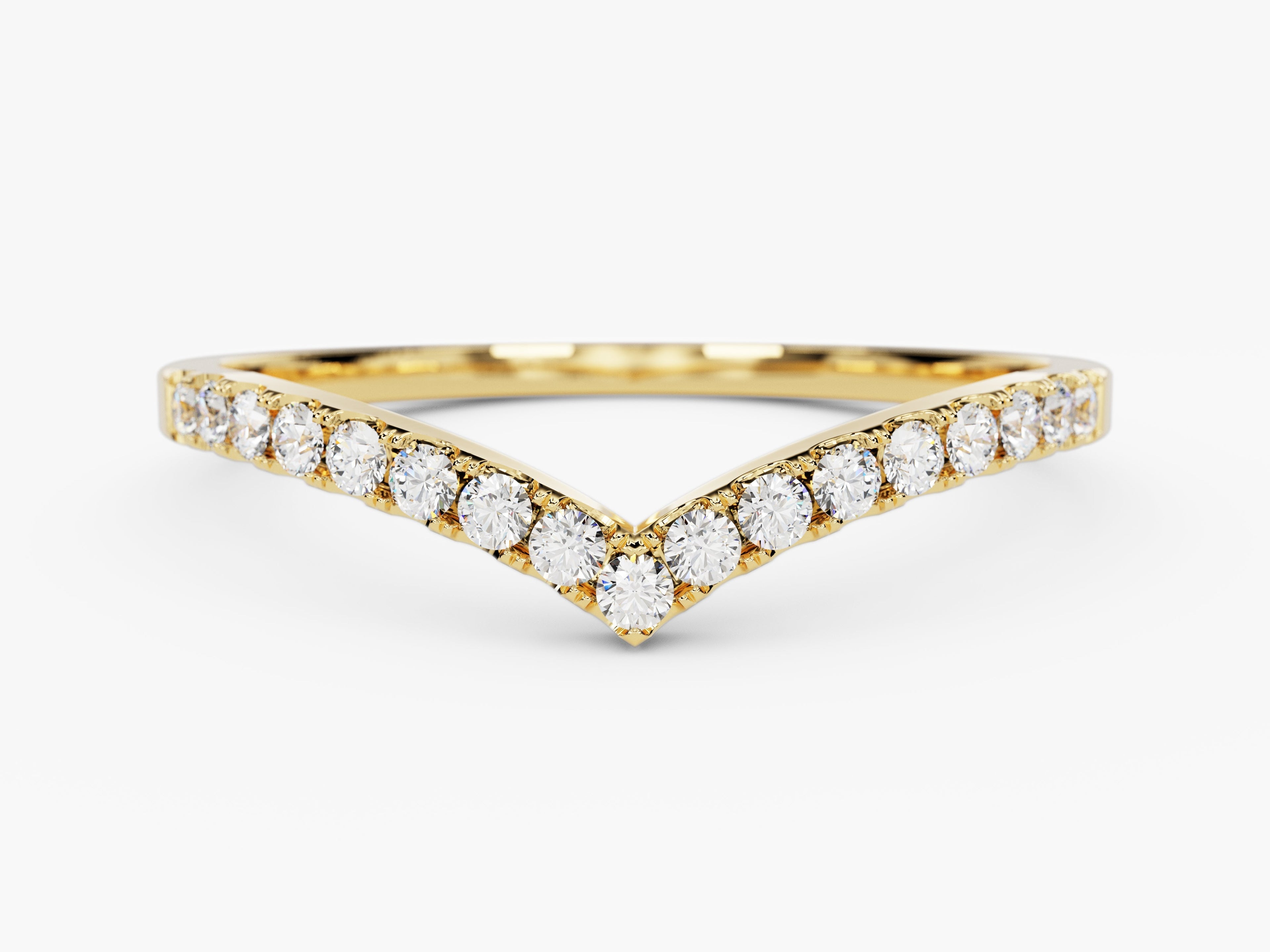 Chevron Wedding Band