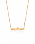 Personalized Cursive Name Necklace - Custom Gold Jewelry Gift