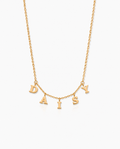 Personalized Gold Dainty Name Necklace - Custom Letter Jewelry