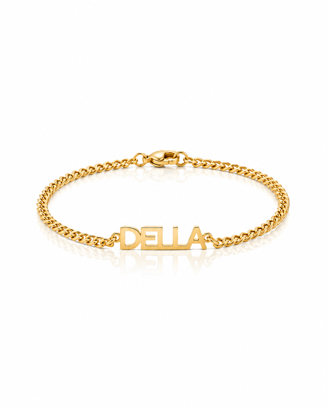 Personalized Gold Name Anklet - Custom Dainty Jewelry Gift