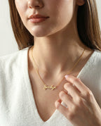 Personalized Gold Name Necklace - Custom Cursive Jewelry Gift for Her