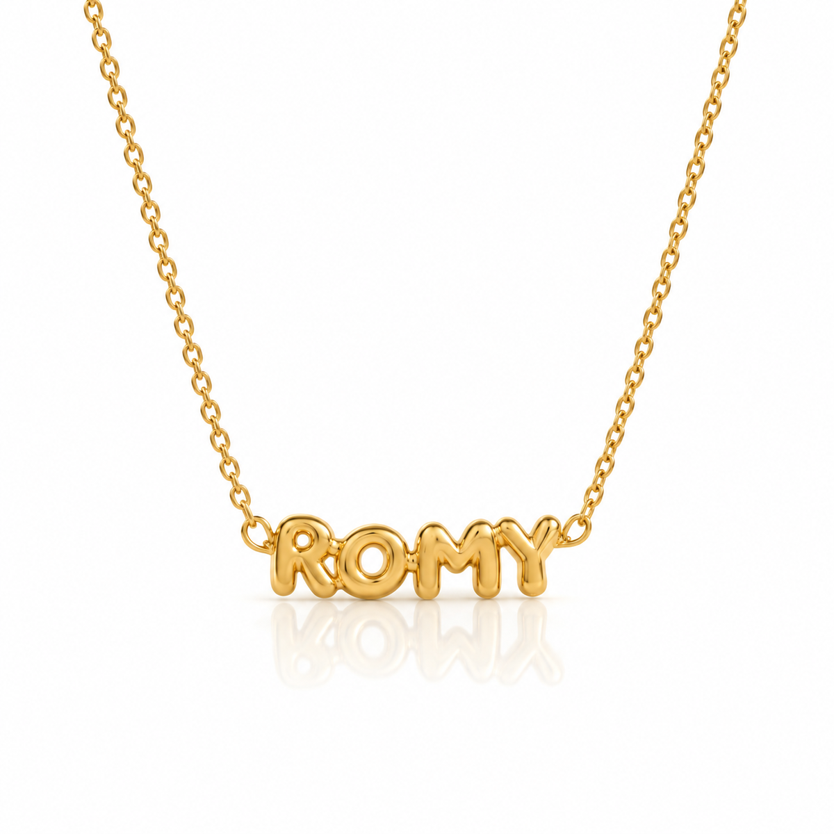 Personalized Gold Name Necklace - Dainty Custom Letter Jewelry