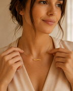 Personalized Gold Name Necklace - Dainty Custom Letter Jewelry