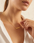 Personalized Gold Name Necklace - Dainty Custom Letter Jewelry