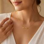Personalized Gold Name Necklace - Dainty Custom Letter Jewelry
