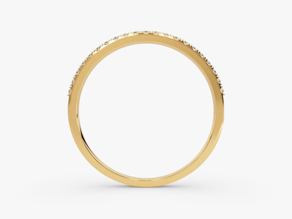 4-Prong Half Eternity Wedding Band (0.21 CT TW)