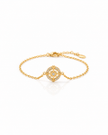 Silver Compass Bracelet - Dainty Travel Jewelry - Meaningful Gift for Her