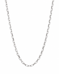 Silver Mini Paper Clip Necklace - Chain Jewelry