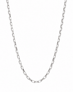 Silver Mini Paper Clip Necklace - Chain Jewelry