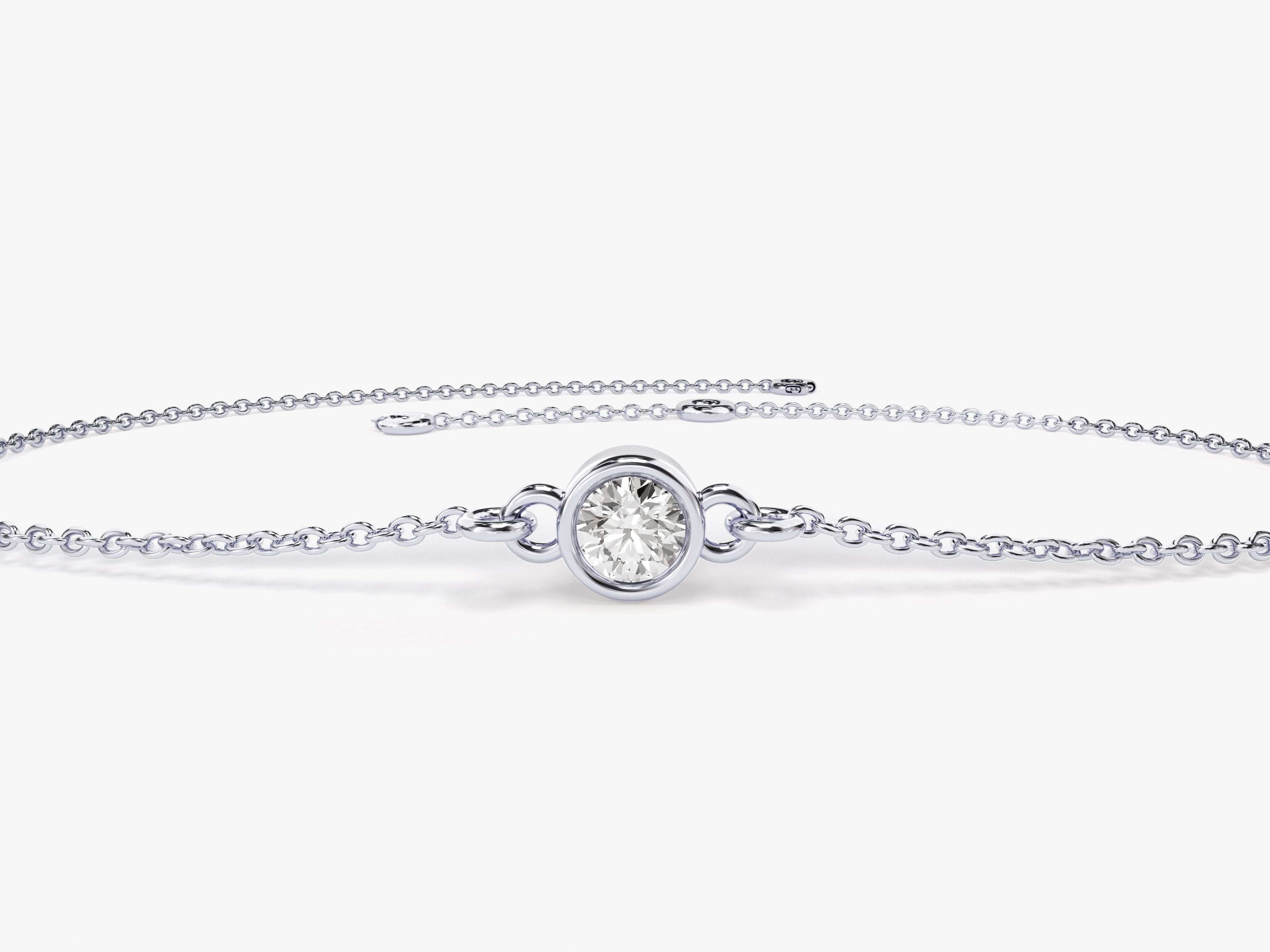 Bezel Set Bracelet