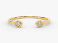Dual Open Cuff Wedding Band