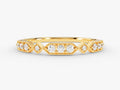 Art Deco Vintage Wedding Band